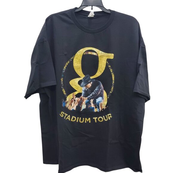 Garth Brooks Stadium Tour 2018 World‎ Double Sided Concert Tee Unisex Plus 3XL - Picture 1 of 6